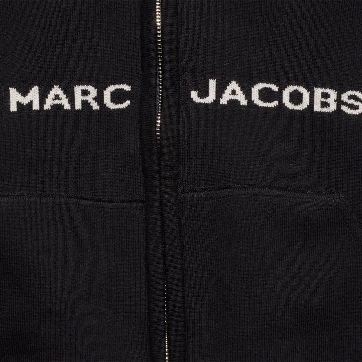 dk Marc Jacobs den beskåret hættetrøje med lynlås 0N88534