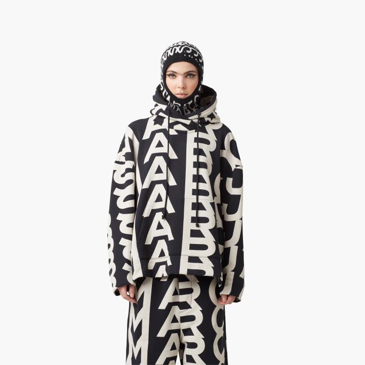 dk Marc Jacobs monogram oversized hættetrøje 0N88514