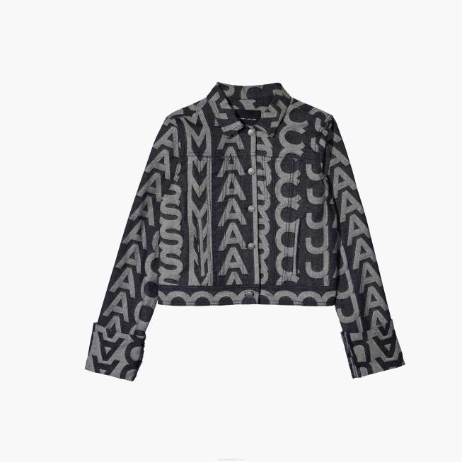 dk Marc Jacobs monogram denimjakke denimblå 402Z506