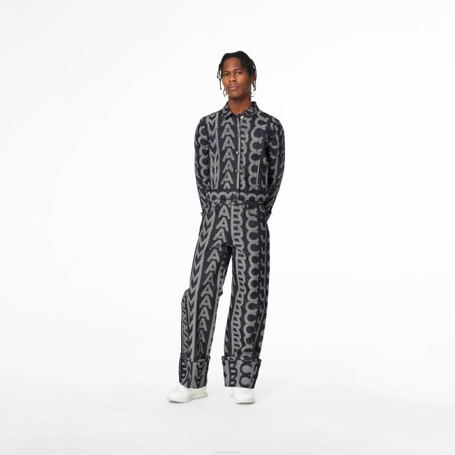 dk Marc Jacobs monogram denimjakke denimblå 402Z506