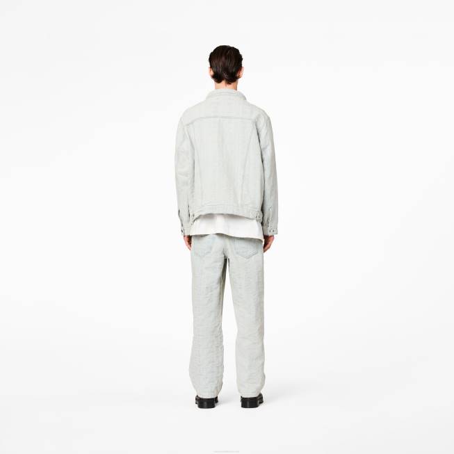 dk Marc Jacobs monogram denimjakken isblå 402Z474