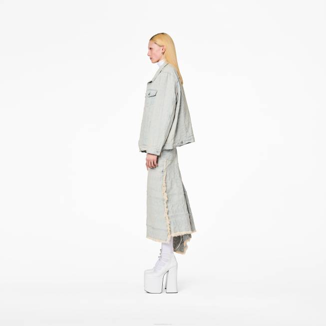dk Marc Jacobs monogram denimjakken isblå 402Z474