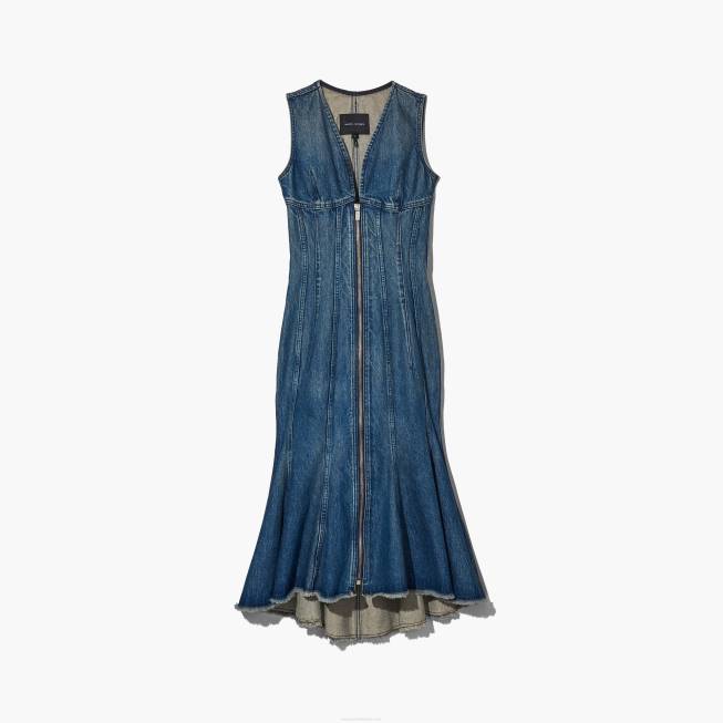 dk Marc Jacobs bølgen denim kjole swell denim 402Z522