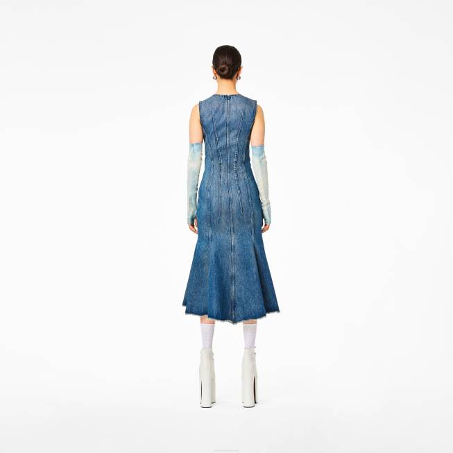 dk Marc Jacobs bølgen denim kjole swell denim 402Z522