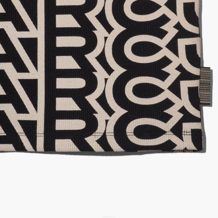 dk Marc Jacobs racer-rib-kjolen i monogram 0N88472