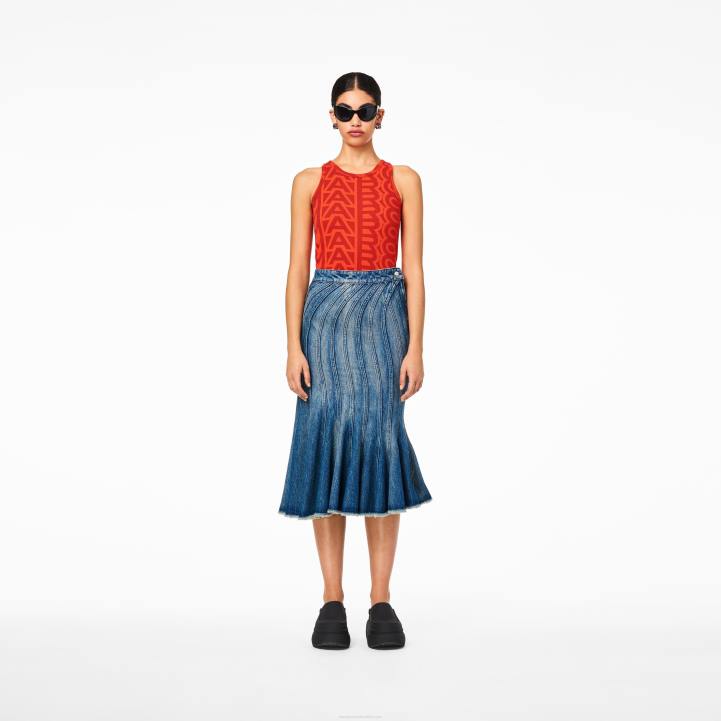 dk Marc Jacobs bølgedenimnederdelen 0N88537