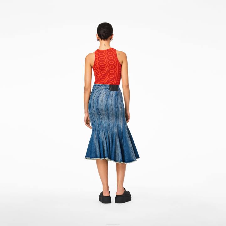 dk Marc Jacobs bølgedenimnederdelen 0N88537