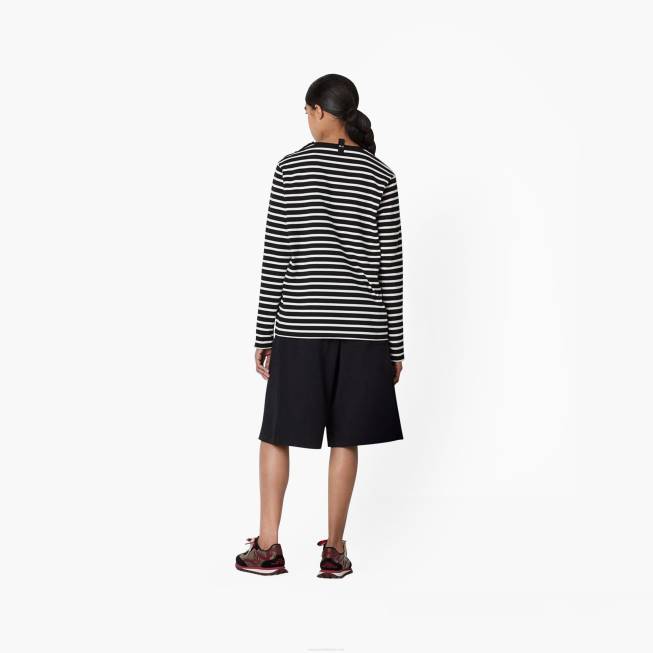 dk Marc Jacobs den stribede t-shirt sort multi 402Z535