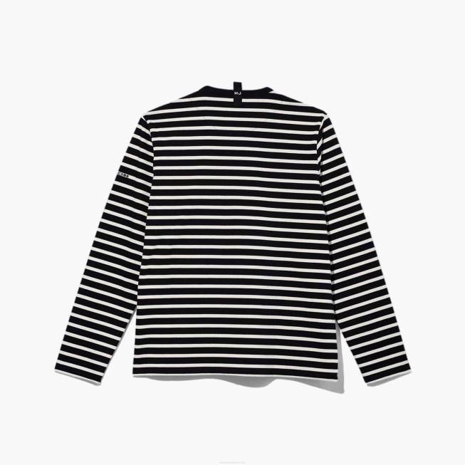 dk Marc Jacobs den stribede t-shirt sort multi 402Z535