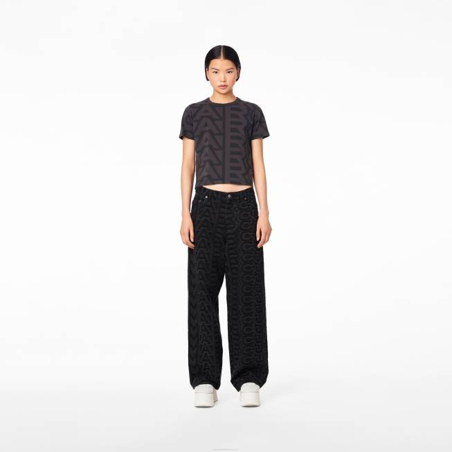 dk Marc Jacobs monogram baby t-shirt sort/kul 402Z494
