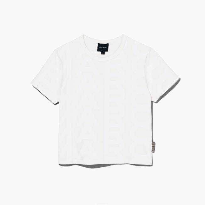dk Marc Jacobs monogram baby tee æggeskal/optik hvid 402Z489
