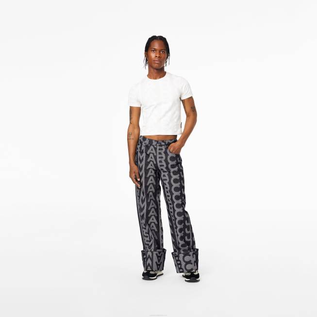 dk Marc Jacobs monogram baby tee æggeskal/optik hvid 402Z489