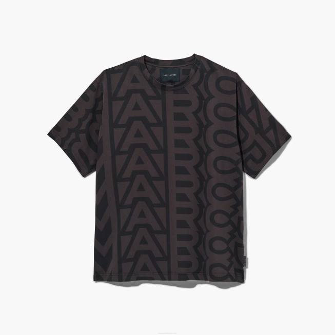 dk Marc Jacobs monogram stor t-shirt sort/kul 402Z493