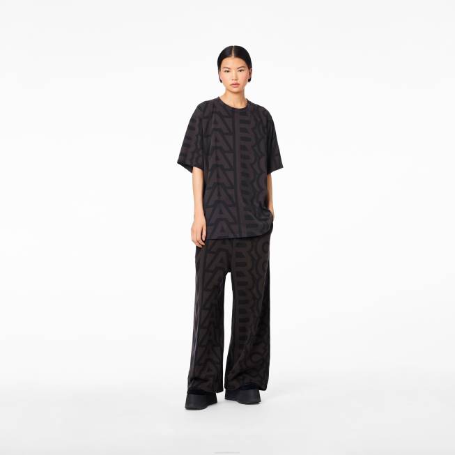 dk Marc Jacobs monogram stor t-shirt sort/kul 402Z493
