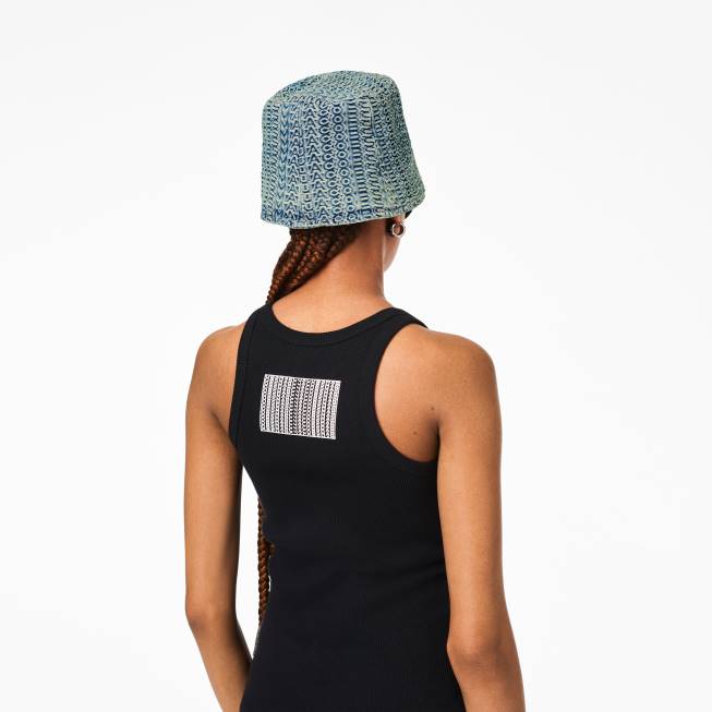 dk Marc Jacobs ikonet rib tank sort 402Z486